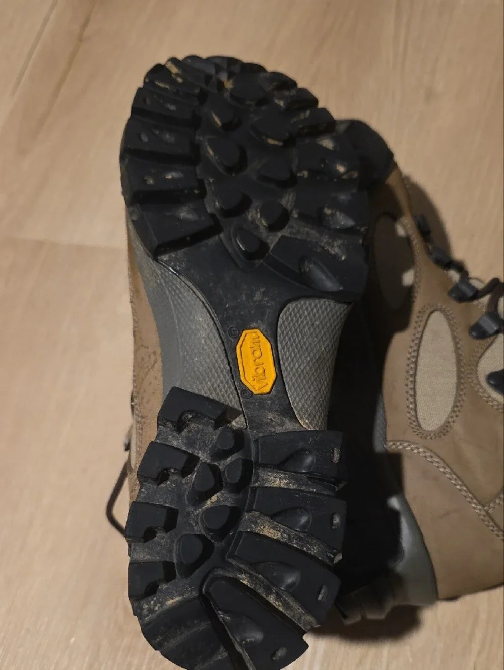 Vintage Merrell Sawtooth Hiking Boots - Walnut Tan
